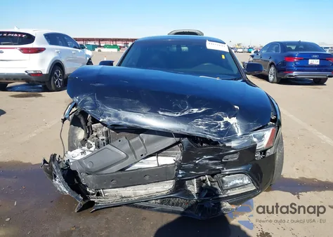 2013 Audi S5 3.0T Premium Plus z USA, uszkodzony, nr VIN WAUVGAFR5DA053416